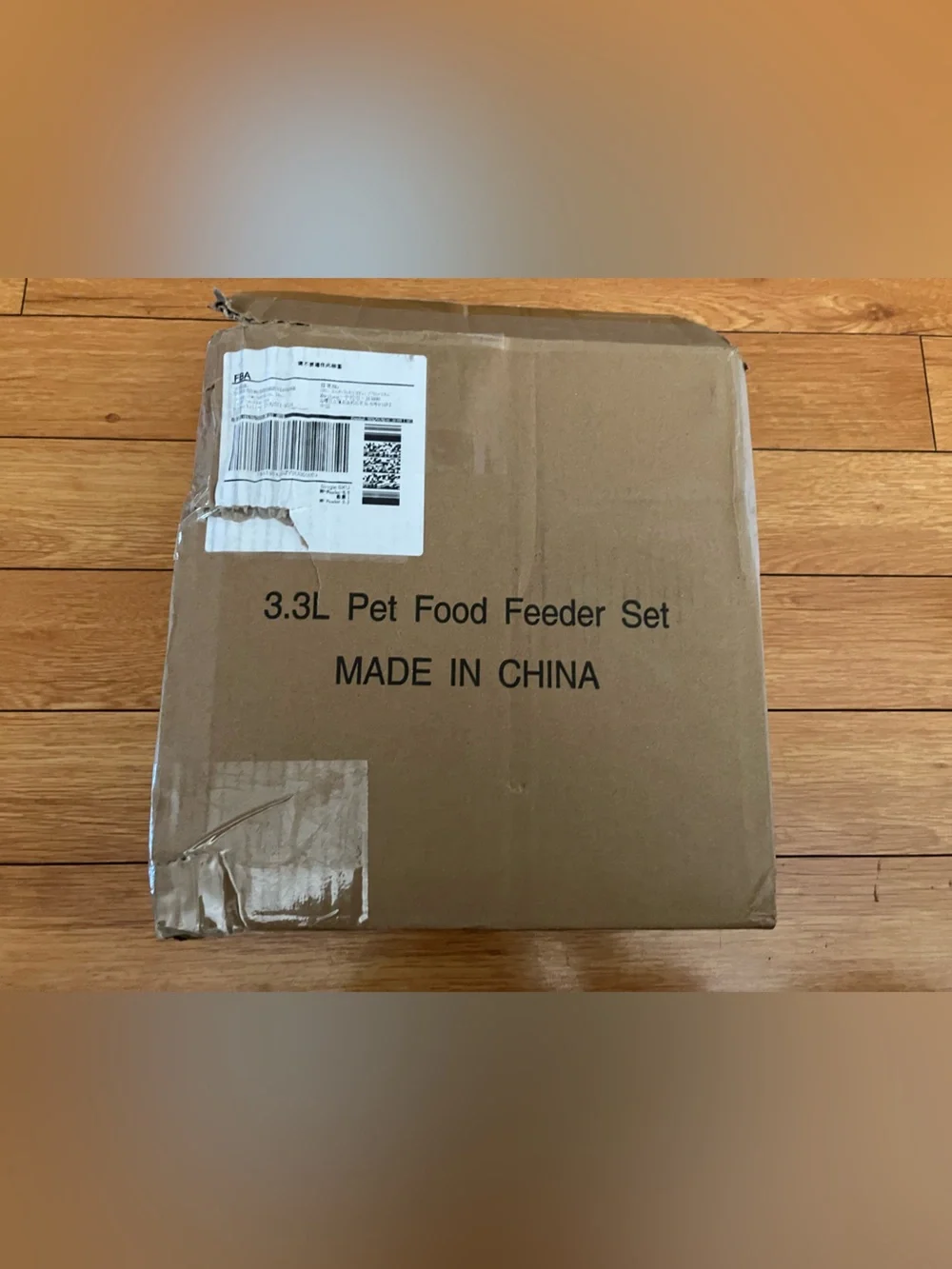 Automatic Cat Feeder and Water Dispenser in Set with Pet Food Bowl,(3.3L,Black)
